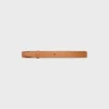 Reversible Strap 25Mm in Natural Calfskin and Triomphe Canvas