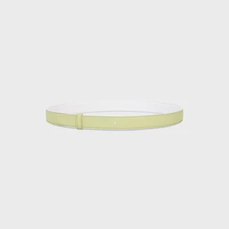 Reversible Strap 25Mm in Smooth and Grained Calfskin