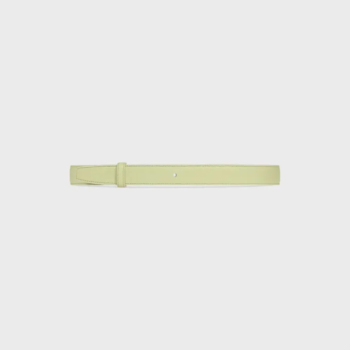 Reversible Strap 25Mm in Smooth and Grained Calfskin