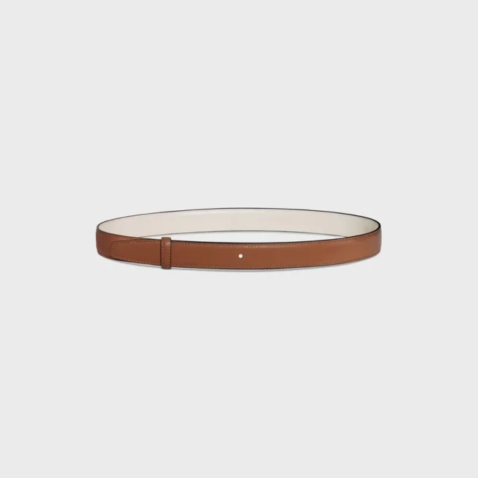 Reversible Strap 25Mm in Taurillon Reversible Strap 25Mm in Taurillon