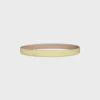 Reversible Strap 25Mm in Taurillon