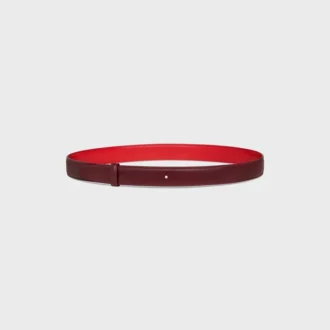 Reversible Strap 25Mm in Taurillon