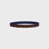 Reversible Strap 25Mm in Taurillon