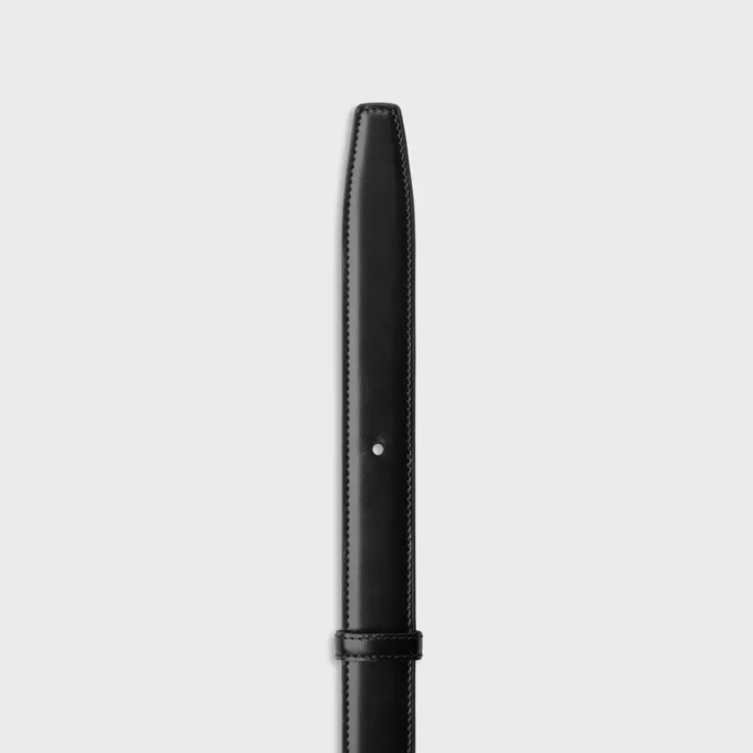 Reversible Strap 25Mm in Taurillon Leather and Triomphe Canvas Reversible Strap 25Mm in Taurillon Leather and Triomphe Canvas