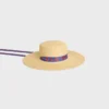 Ribbon Hat in Straw Ribbon Hat in Straw