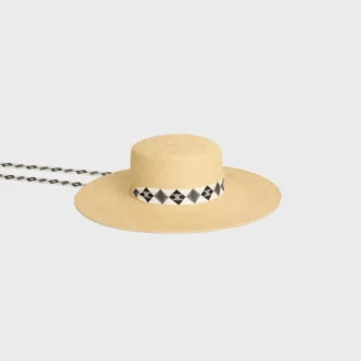 Ribbon Hat in Straw