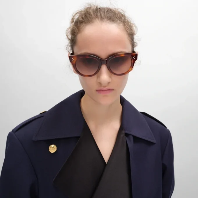 Round S332 Sunglasses in Acetate
