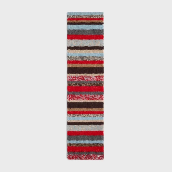 Scarf in Mouline Alpaca and Wool Scarf in Mouline Alpaca and Wool