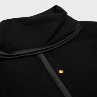 Scarf Jacket in Wool Cloth