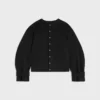 Scarf Jacket in Wool Cloth