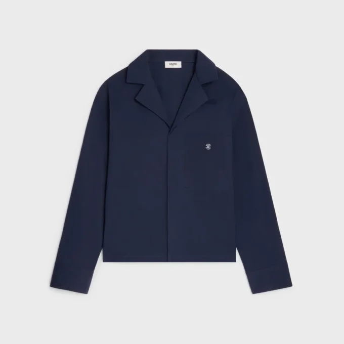 Scout Shirt in Cotton and Linen Cloth Scout Shirt in Cotton and Linen Cloth