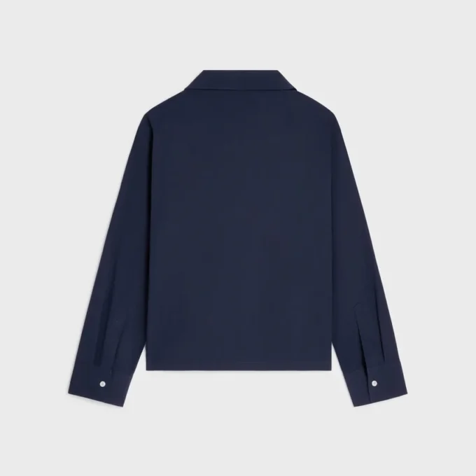 Scout Shirt in Cotton and Linen Cloth Scout Shirt in Cotton and Linen Cloth