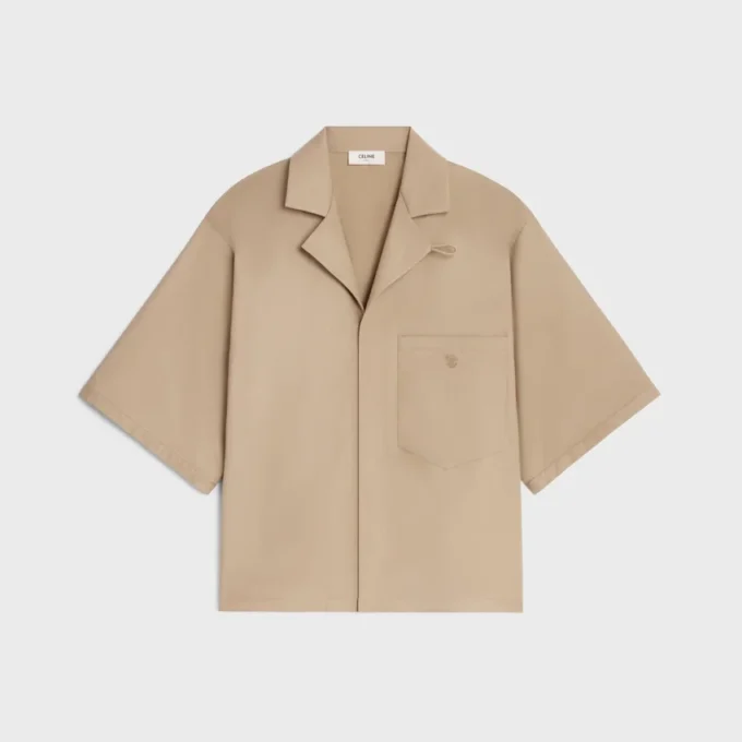 Scout Shirt in Light Cotton Gabardine