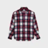 Shirt in Checked Cashmere Shirt in Checked Cashmere