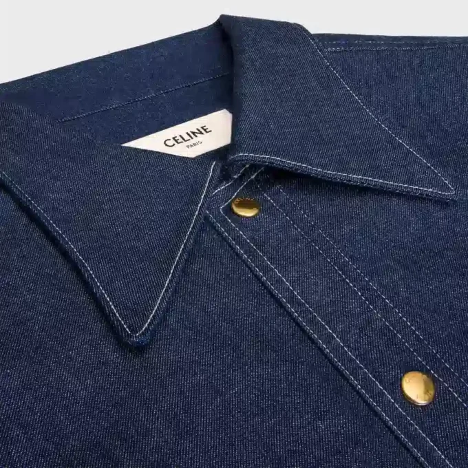 Shirt in Cotton Denim Shirt in Cotton Denim