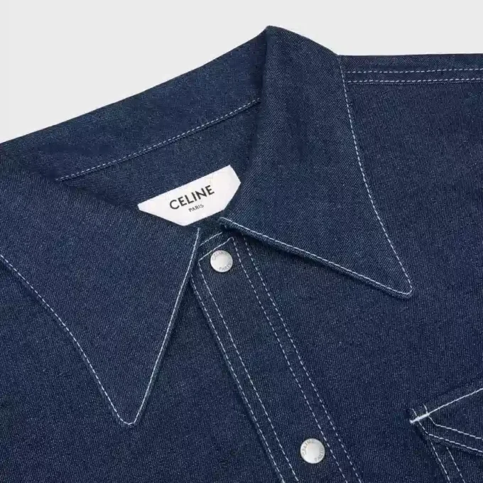 Shirt in Cotton Denim