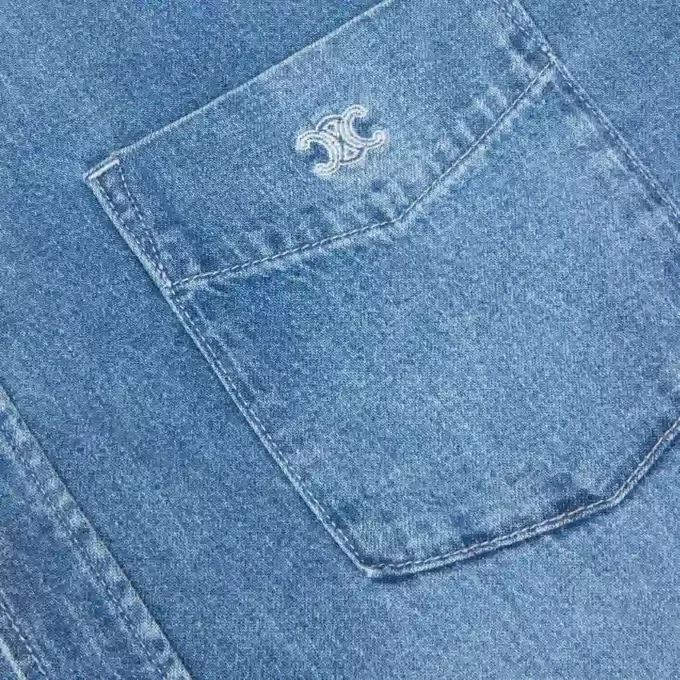Shirt in Cotton Denim Shirt in Cotton Denim