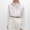 Shirt in Cotton Poplin