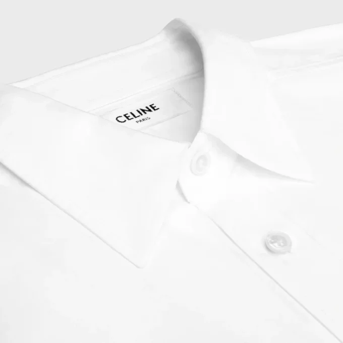 Shirt in Cotton Poplin