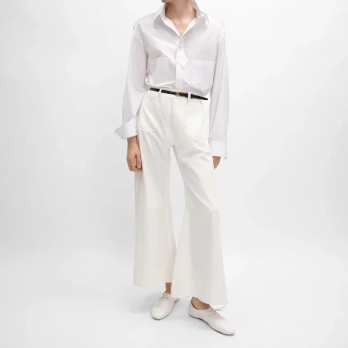 Shirt in Cotton Poplin