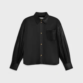 Shirt in Soft Lambskin