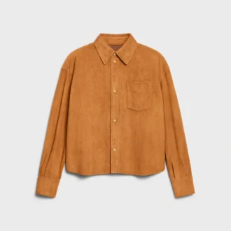 Shirt in Suede