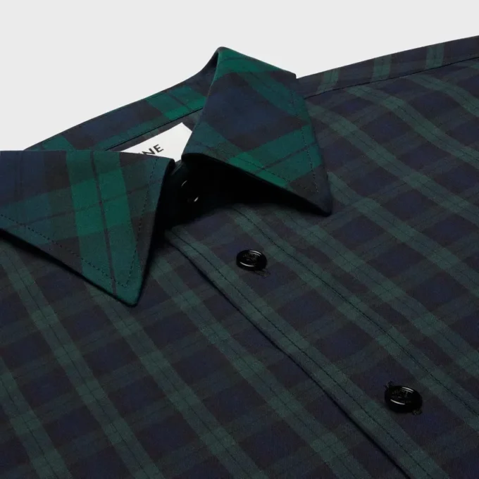 Shirt in Tartan Cotton