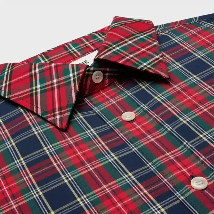 Shirt in Tartan Cotton