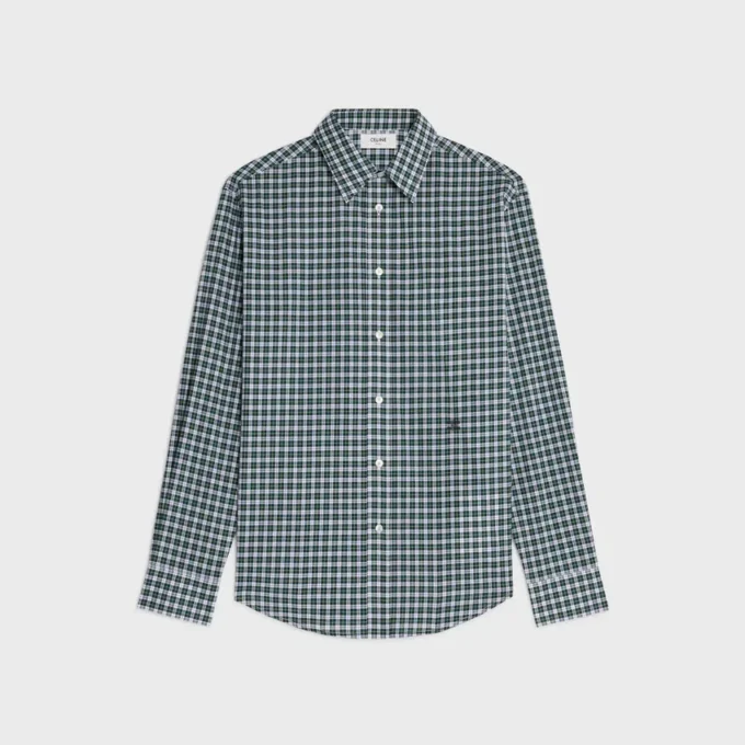 Shirt in Tartan Cotton Cloth