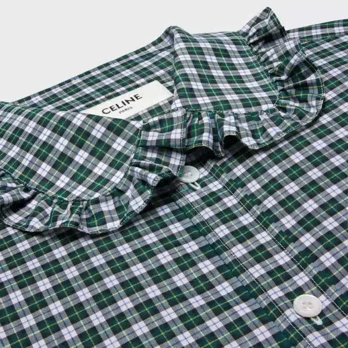 Shirt in Tartan Cotton Cloth Shirt in Tartan Cotton Cloth