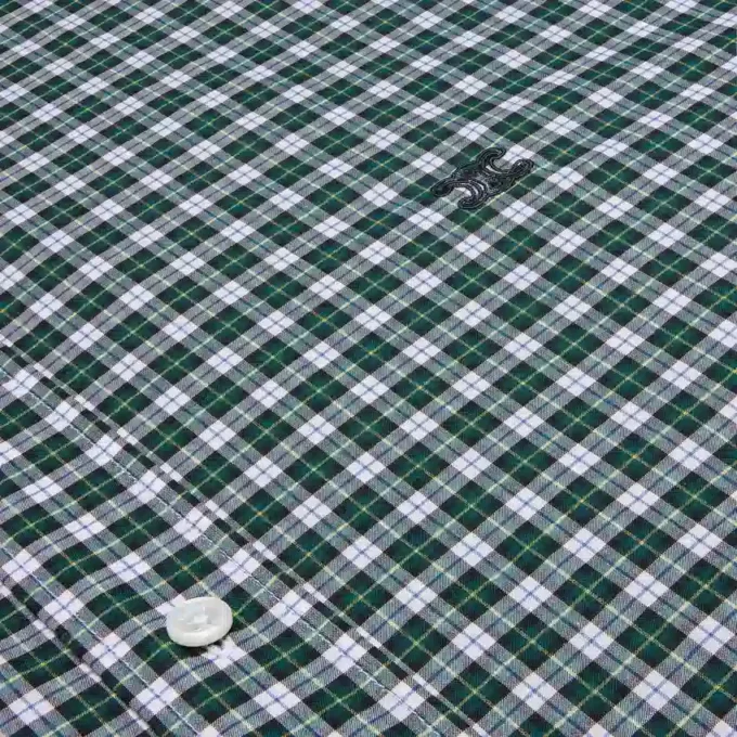 Shirt in Tartan Cotton Cloth