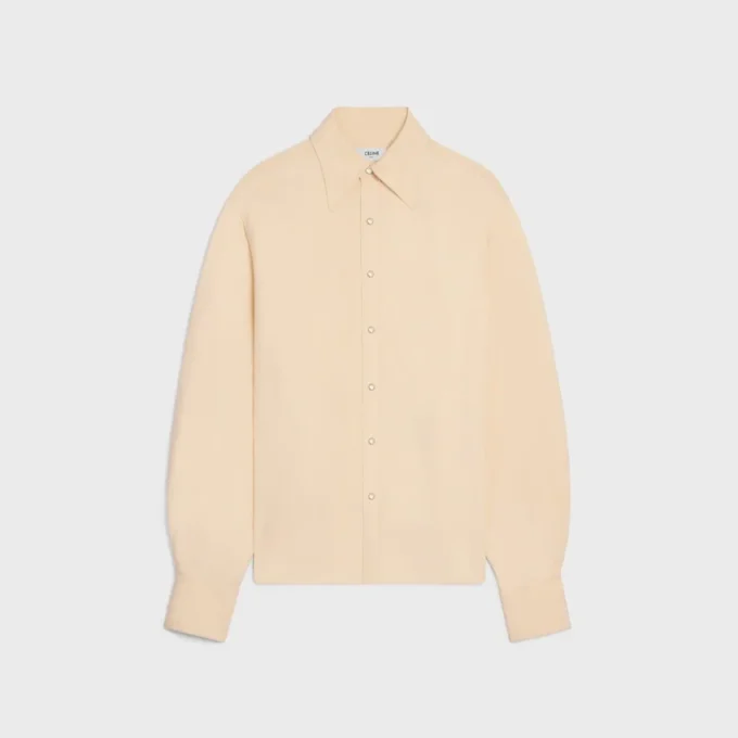 Shirt in Viscose and Silk Cady Shirt in Viscose and Silk Cady