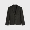 Short Jacket in Cashmere Flannel Short Jacket in Cashmere Flannel