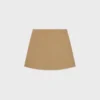 Short Skirt in Cotton Gabardine