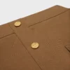 Short Skirt in Cotton Twill