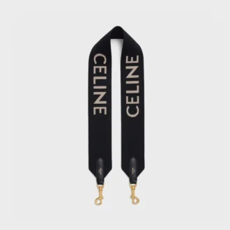 Short Strap in Wool with Celine Jacquard