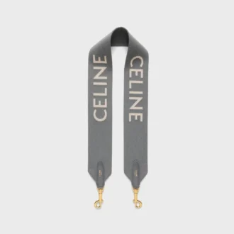 Short Strap in Wool with Celine Jacquard