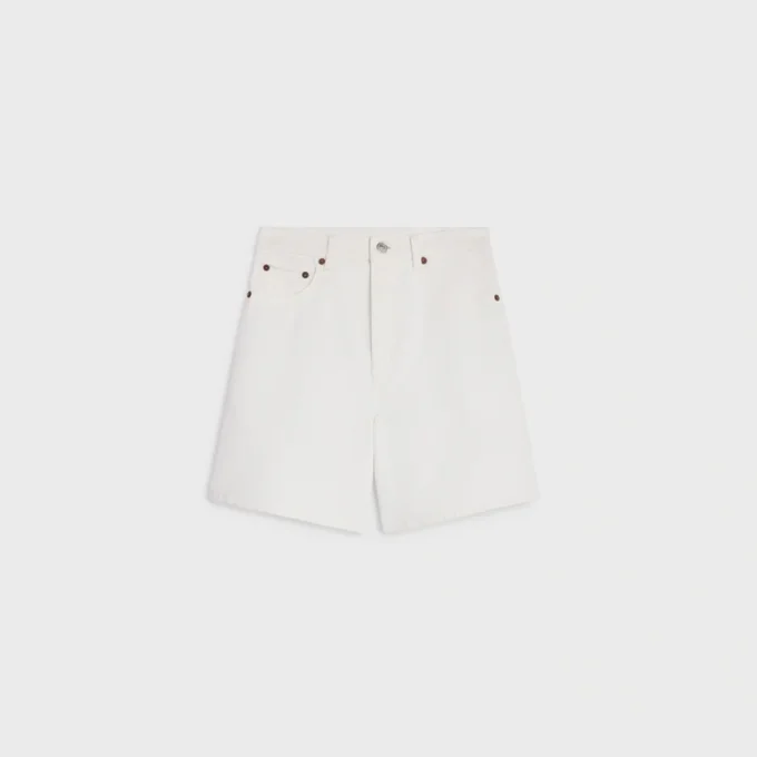 Shorts 001 in Cotton Denim Shorts 001 in Cotton Denim