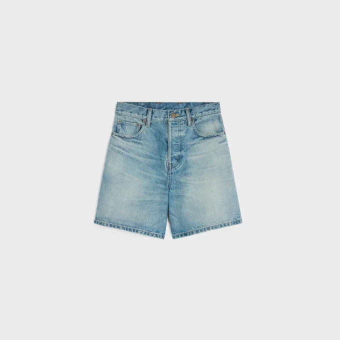 Shorts 001 in Cotton Denim Shorts 001 in Cotton Denim