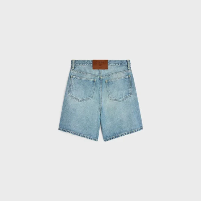 Shorts 001 in Cotton Denim Shorts 001 in Cotton Denim