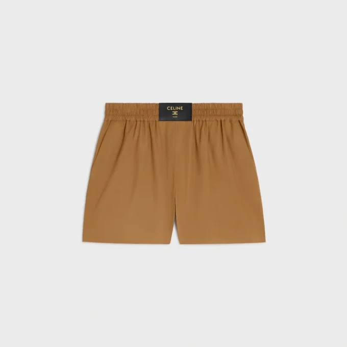 Shorts in Cotton and Linen Cloth Shorts in Cotton and Linen Cloth