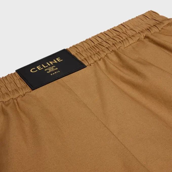 Shorts in Cotton and Linen Cloth Shorts in Cotton and Linen Cloth