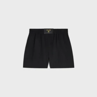 Shorts in Wool Twill