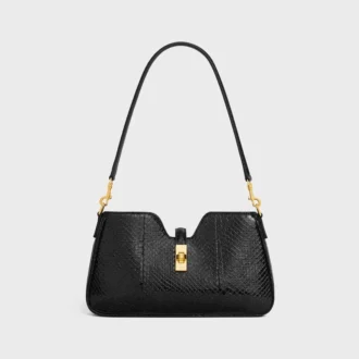 Shoulder Camille 16 Soft in Python Glitter
