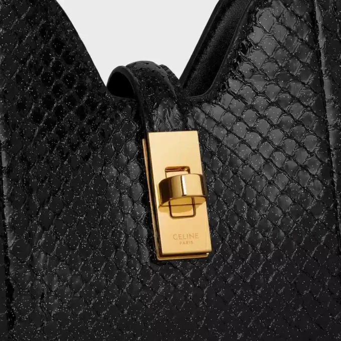 Shoulder Camille 16 Soft in Python Glitter Shoulder Camille 16 Soft in Python Glitter