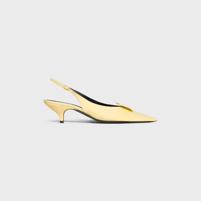 Signature Slingback in Lambskin Signature Slingback in Lambskin
