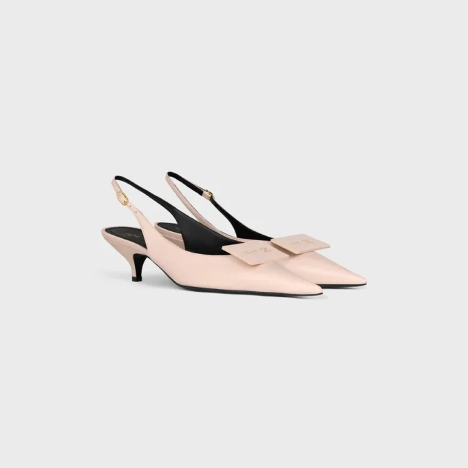 Signature Slingback in Lambskin Signature Slingback in Lambskin