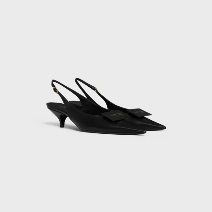 Signature Slingback in Lambskin Signature Slingback in Lambskin