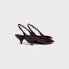 Signature Slingback in Lambskin Signature Slingback in Lambskin