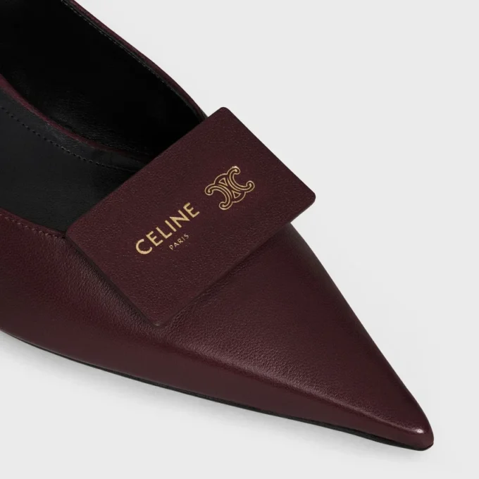 Signature Slingback in Lambskin Signature Slingback in Lambskin